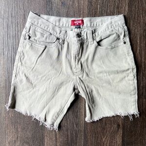 Y2K Vintage Active • Cut-Off Shorts • Light Grey